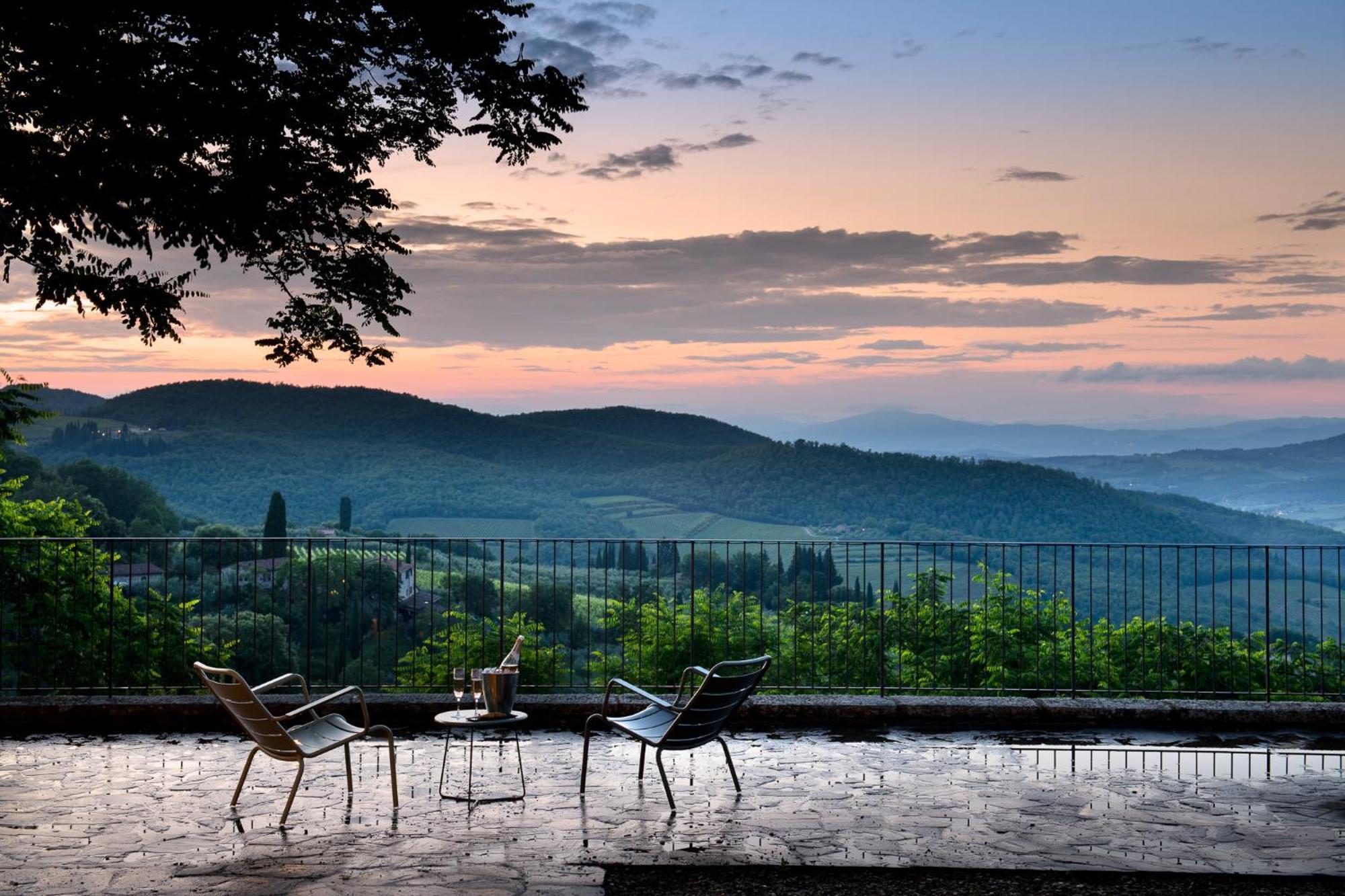 La Pensione Di Vignamaggio Panzano in Chianti Kültér fotó