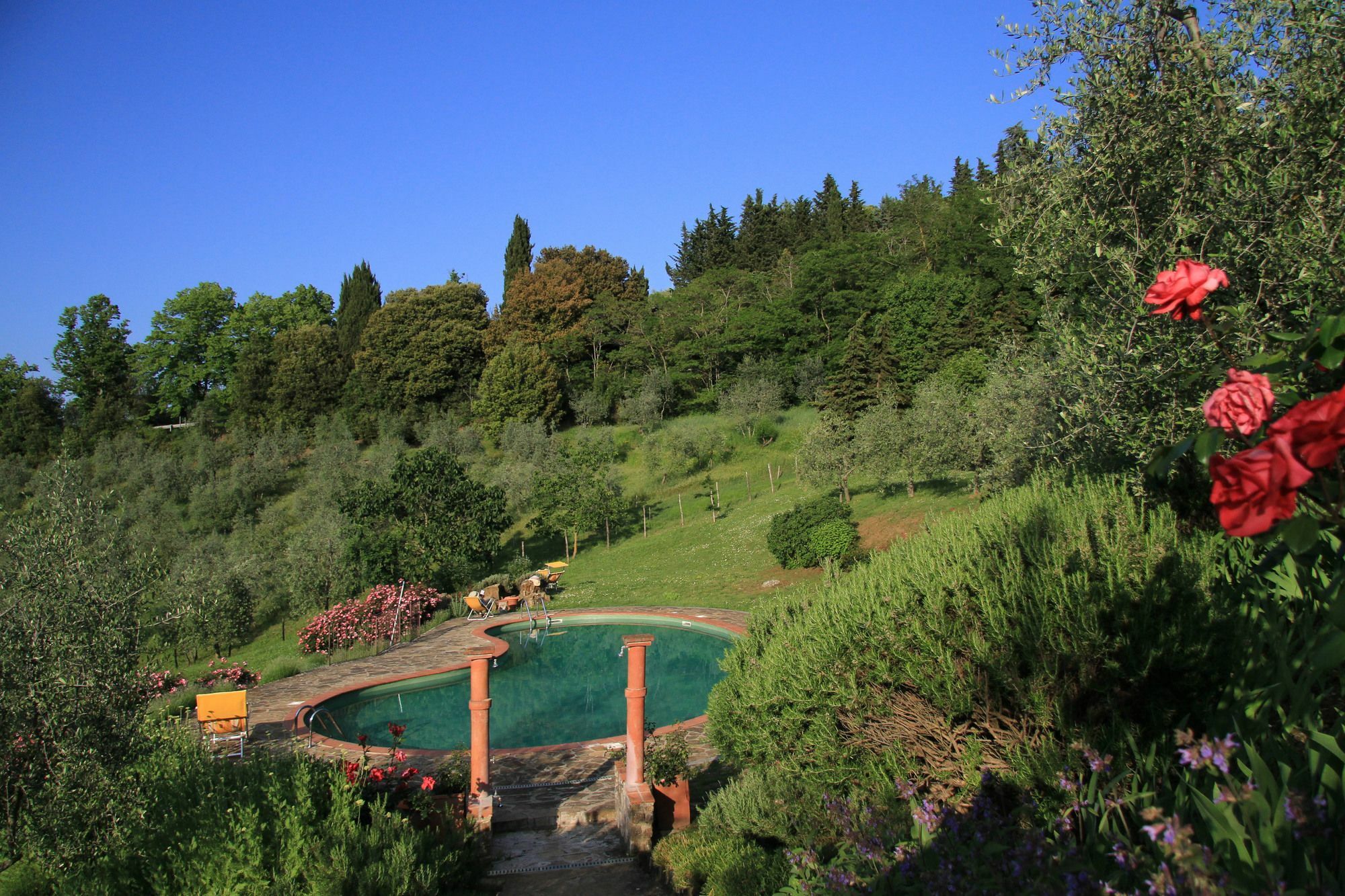 La Pensione Di Vignamaggio Panzano in Chianti Kültér fotó